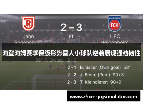 海登海姆赛季保级形势喜人小球队逆袭展现强劲韧性